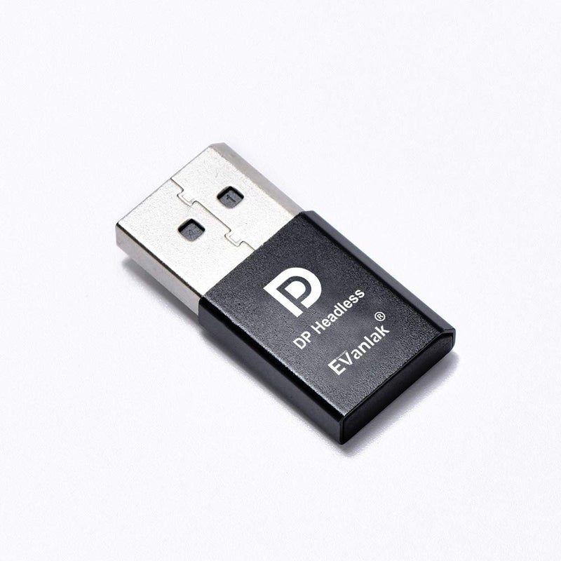 EVanlak DispalyPort Headless Ghost Display Emulator for PC 4K DP Dummy Plug (fit Headless 1080@60Hz-3840x2160@17hz)-3Pack - Image 3